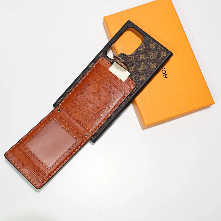 ✨LV Style Crossbody Ultra Hands Free Luxury Phone Case for Samsung S22 -25 Series
