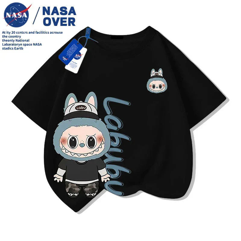 Labubu Dodgers Short Sleeve T-Shirt