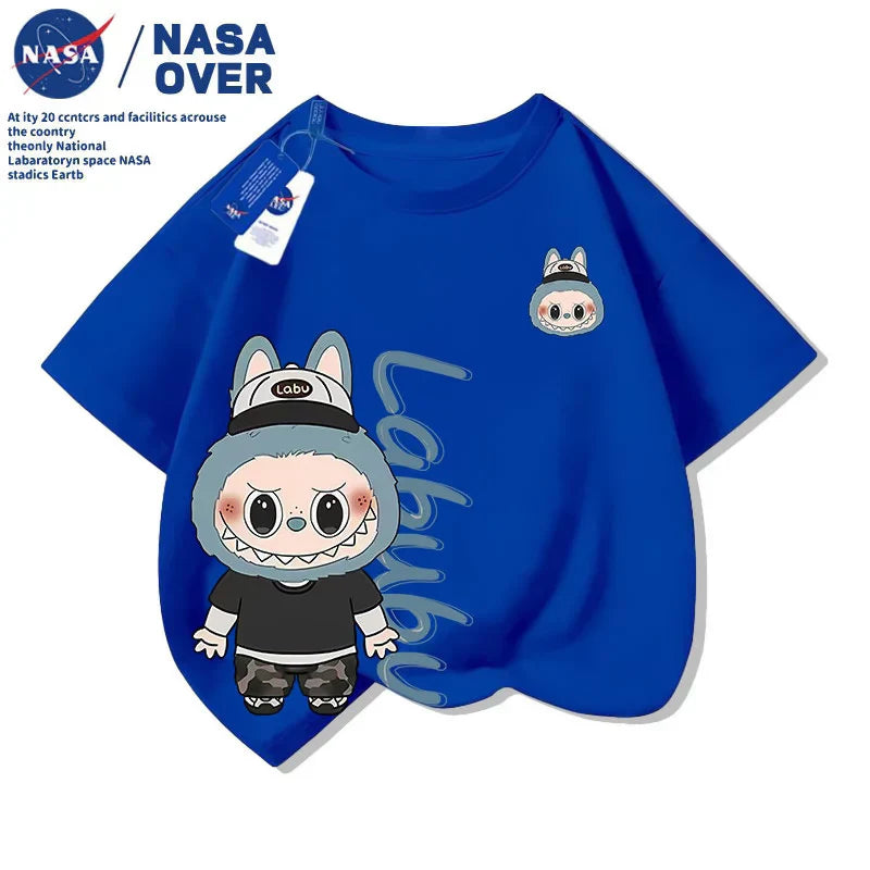 Labubu Dodgers Short Sleeve T-Shirt